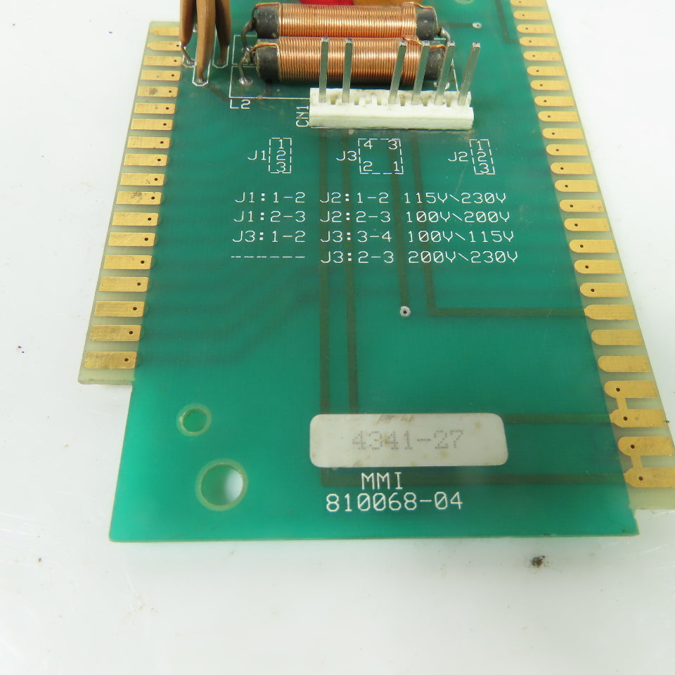 MMI 4341-27 810068-04 Industrial Circuit Board PCB