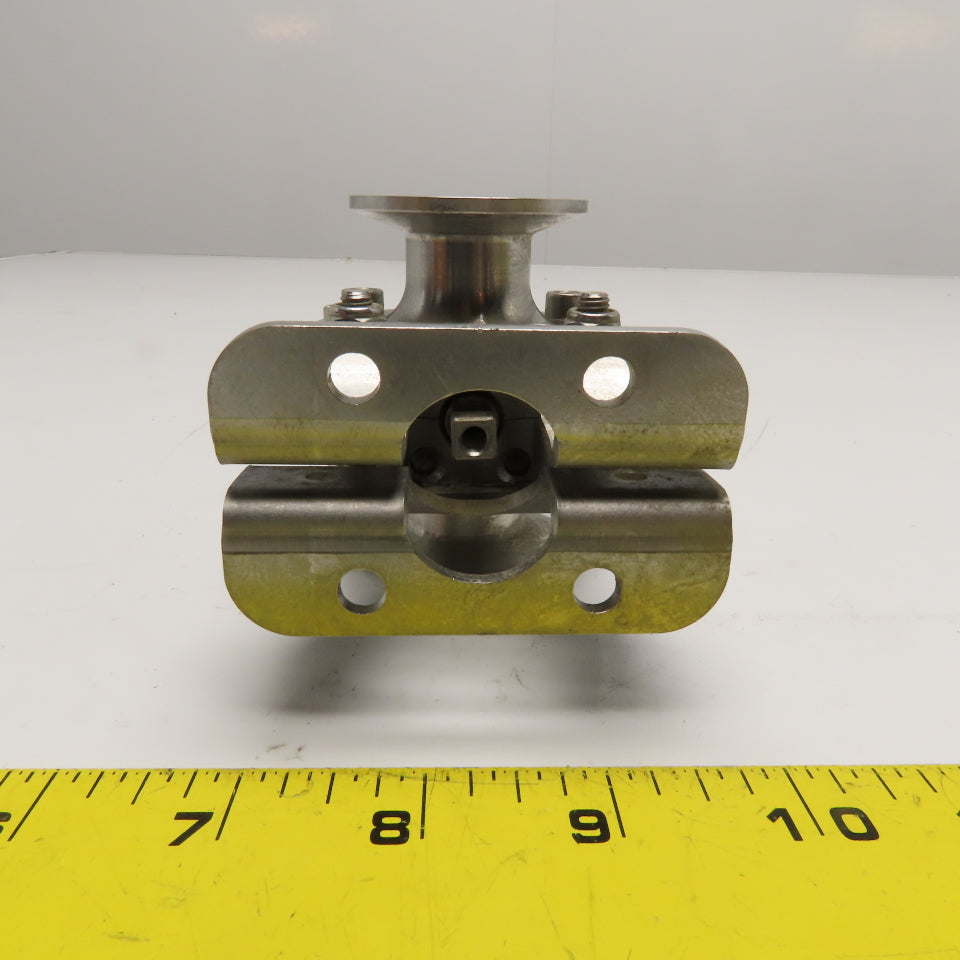 Keystone F250 1" Tri Clamp Sanitary Stainless Steel Butterfly Valve