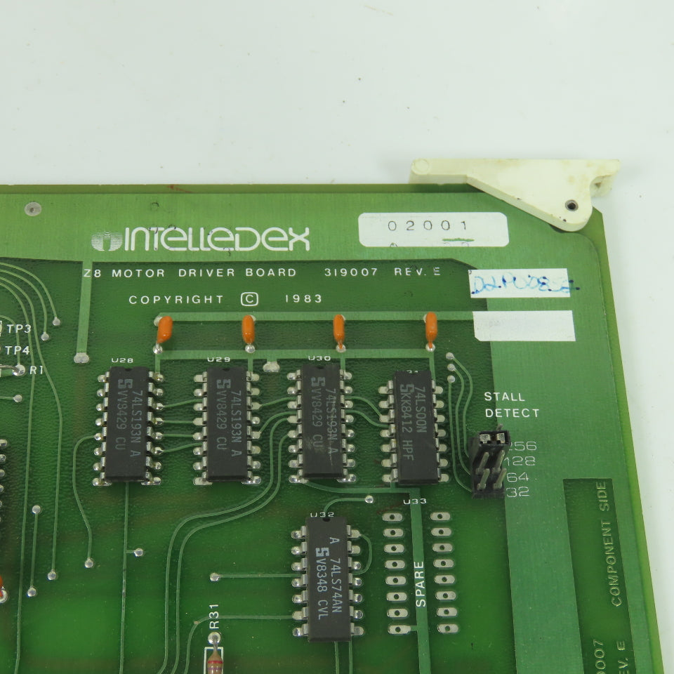 Intelledex 319007 Z8 Motor Driver Board Rev. E