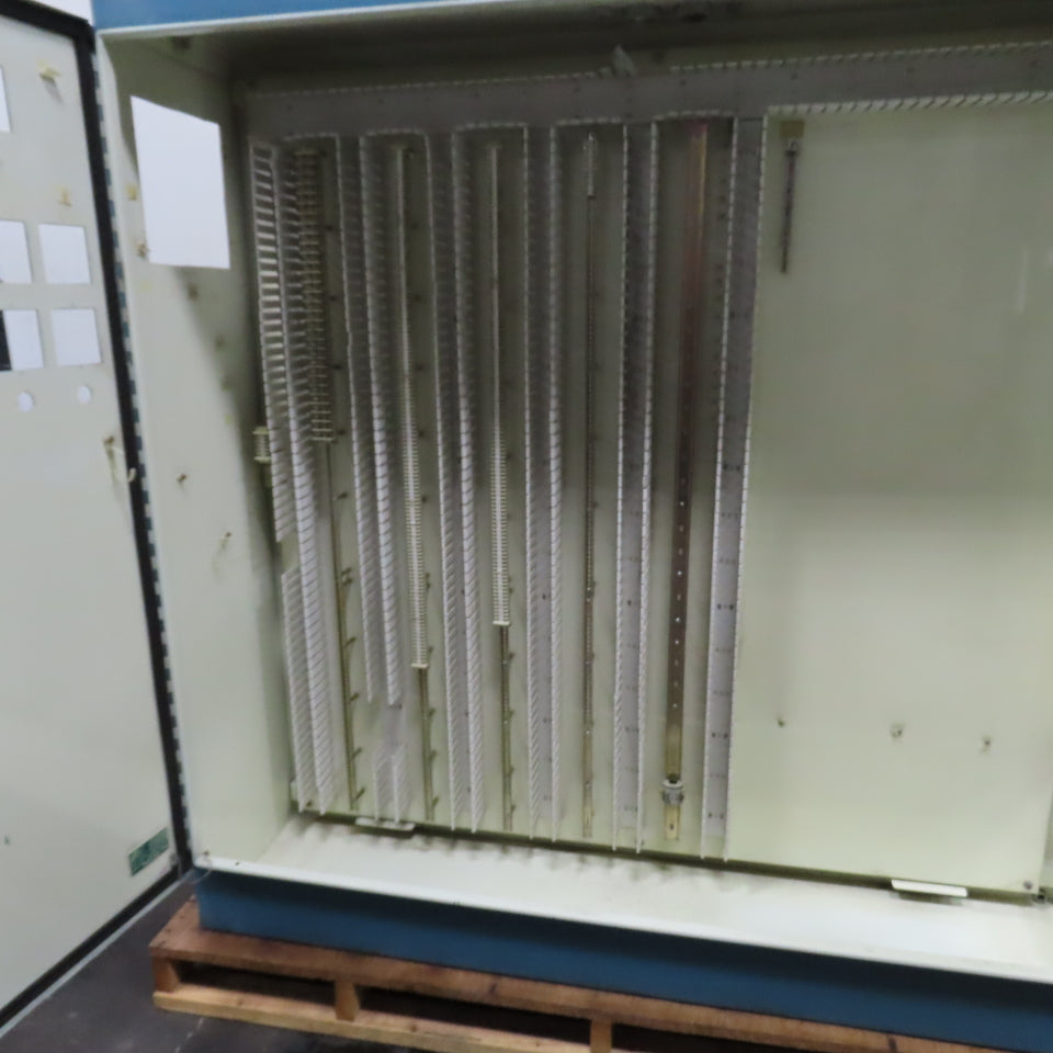 72" x 72" x 18" Free Standing Electrical Enclosure W/Backplate Dual Door