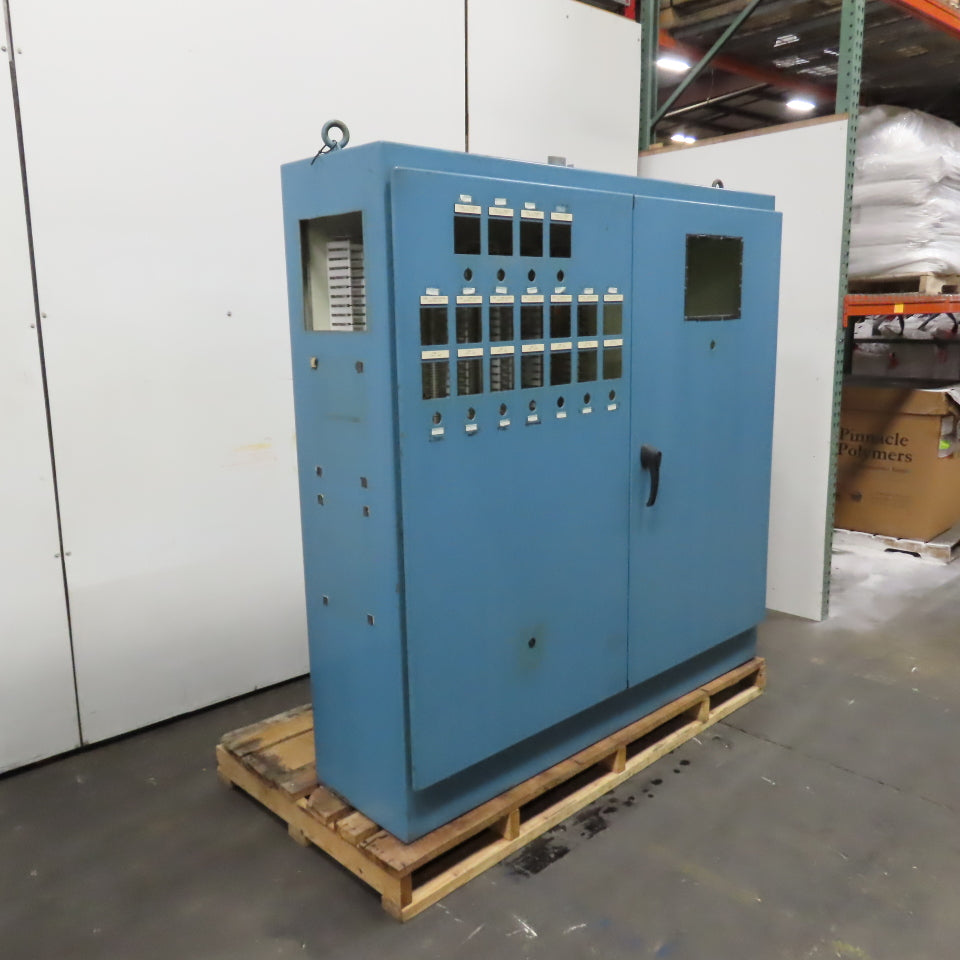 72" x 72" x 18" Free Standing Electrical Enclosure W/Backplate Dual Door