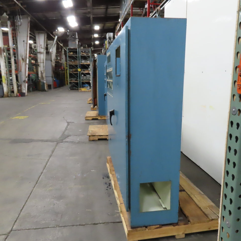 72" x 72" x 18" Free Standing Electrical Enclosure W/Backplate Dual Door
