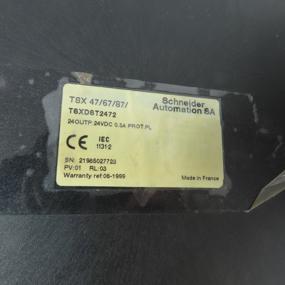 Schneider Automation SA TSXDST2472 24-Output 24VDC 0.5A PLC Module