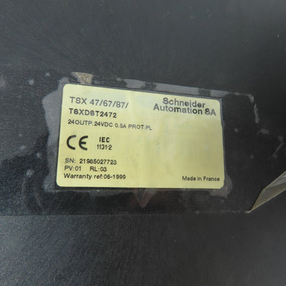 Schneider Automation SA TSXDST2472 24-Output 24VDC 0.5A PLC Module