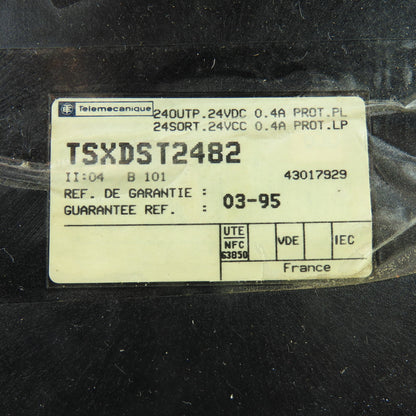 Telemecanique TSXDST2482 24VDC 0.4A Protected PLC Output Module