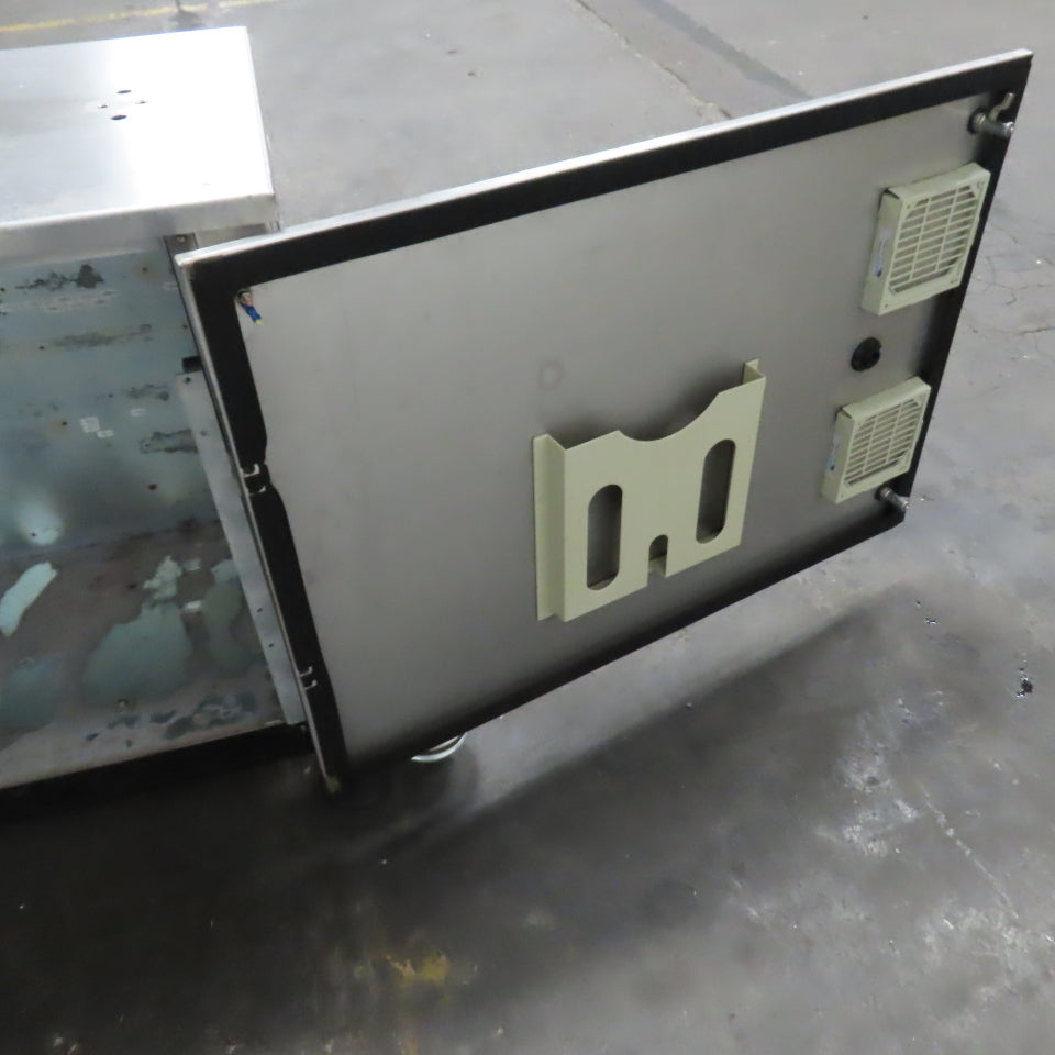 40" x 18" x 24" H Stainless Steel Electrical Cabinet W/ Casters & Levelers