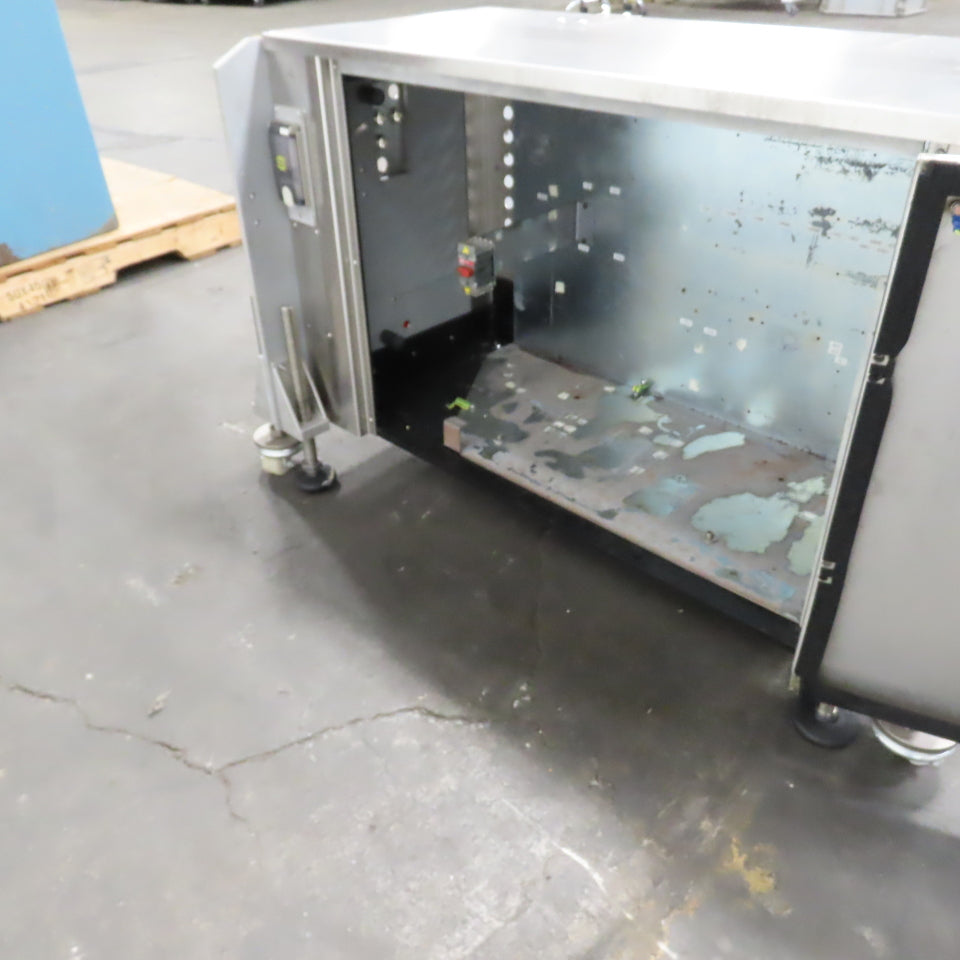 40" x 18" x 24" H Stainless Steel Electrical Cabinet W/ Casters & Levelers