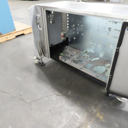 40" x 18" x 24" H Stainless Steel Electrical Cabinet W/ Casters & Levelers