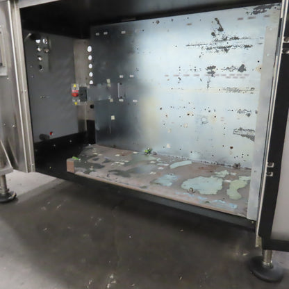 40" x 18" x 24" H Stainless Steel Electrical Cabinet W/ Casters & Levelers