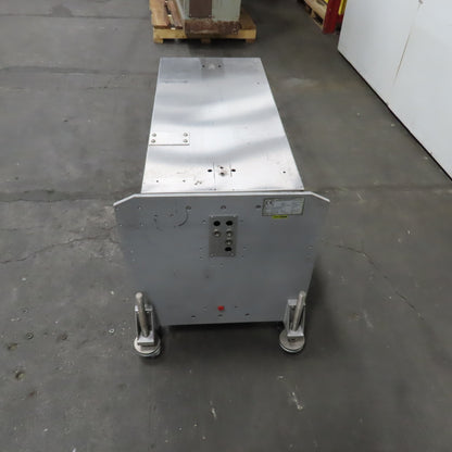 40" x 18" x 24" H Stainless Steel Electrical Cabinet W/ Casters & Levelers