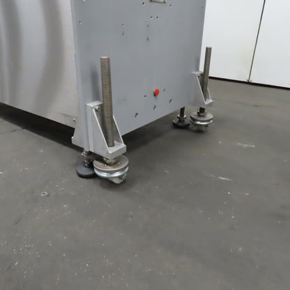 40" x 18" x 24" H Stainless Steel Electrical Cabinet W/ Casters & Levelers
