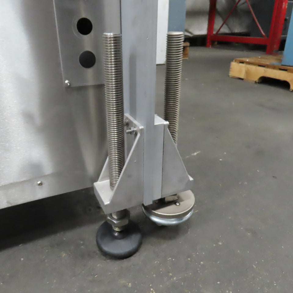 40" x 18" x 24" H Stainless Steel Electrical Cabinet W/ Casters & Levelers