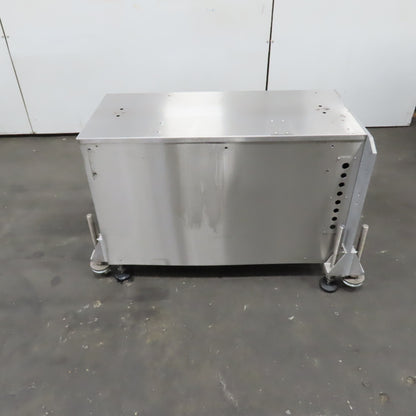 40" x 18" x 24" H Stainless Steel Electrical Cabinet W/ Casters & Levelers