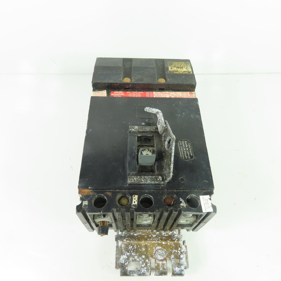 Square D FH36100 100A 600VAC 3-Pole FA I-Line Circuit Breaker