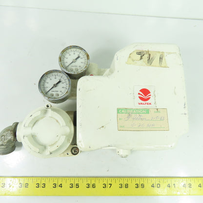 Valtek XL Pneumatic Valve Positioner with Dual Gauges