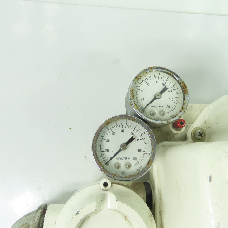 Valtek XL Pneumatic Valve Positioner with Dual Gauges