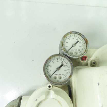 Valtek XL Pneumatic Valve Positioner with Dual Gauges