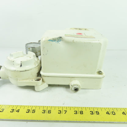 Valtek XL Pneumatic Valve Positioner with Dual Gauges