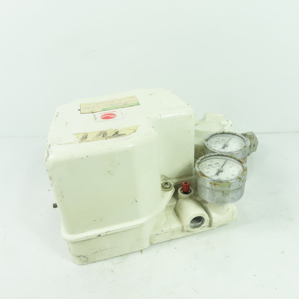 Valtek XL Pneumatic Valve Positioner with Dual Gauges