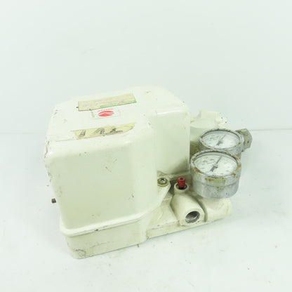 Valtek XL Pneumatic Valve Positioner with Dual Gauges
