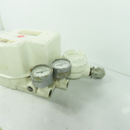 Valtek XL Pneumatic Valve Positioner with Dual Gauges
