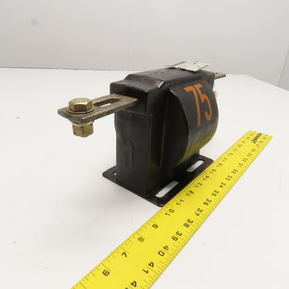Westinghouse ECT-5 254A586G07 Current Transformer 75:5A Ratio
