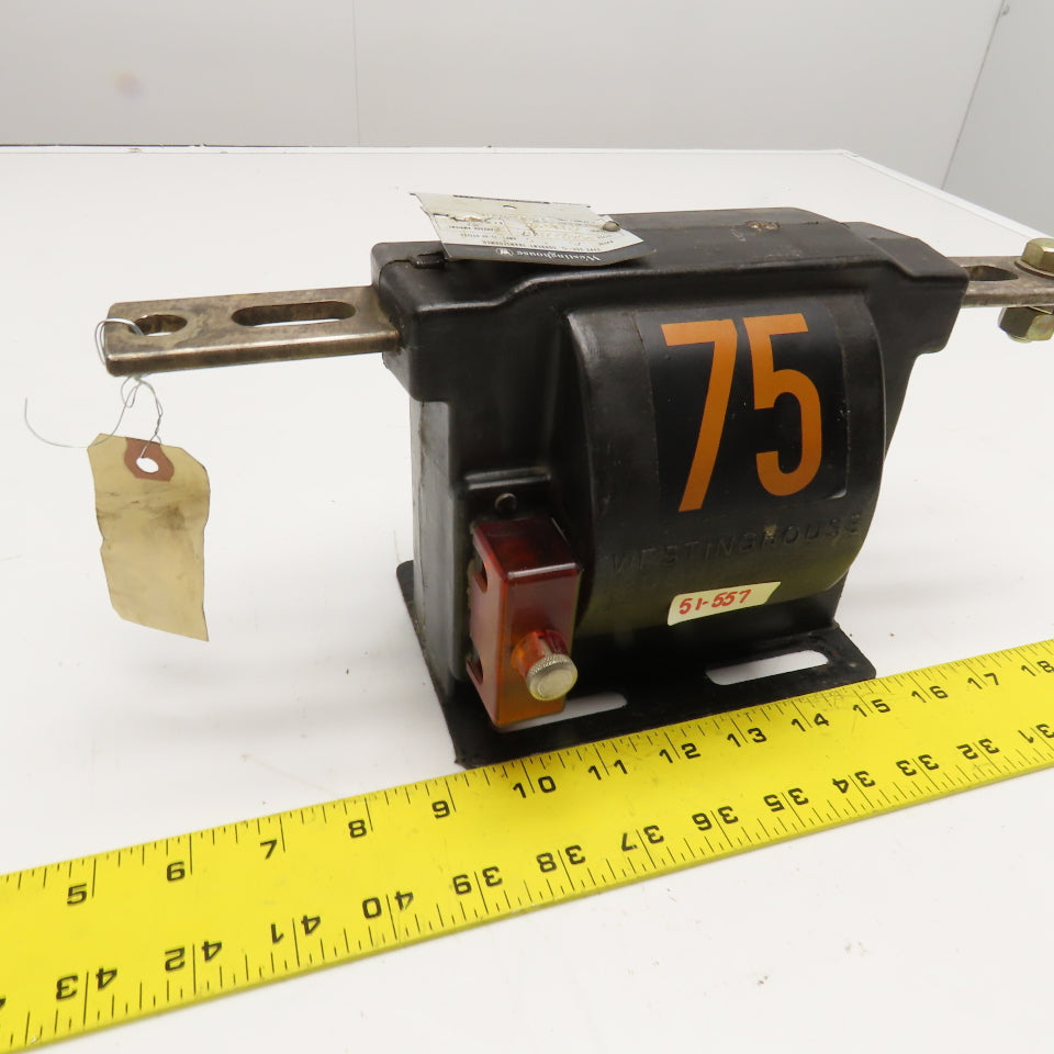 Westinghouse ECT-5 254A586G07 Current Transformer 75:5A Ratio