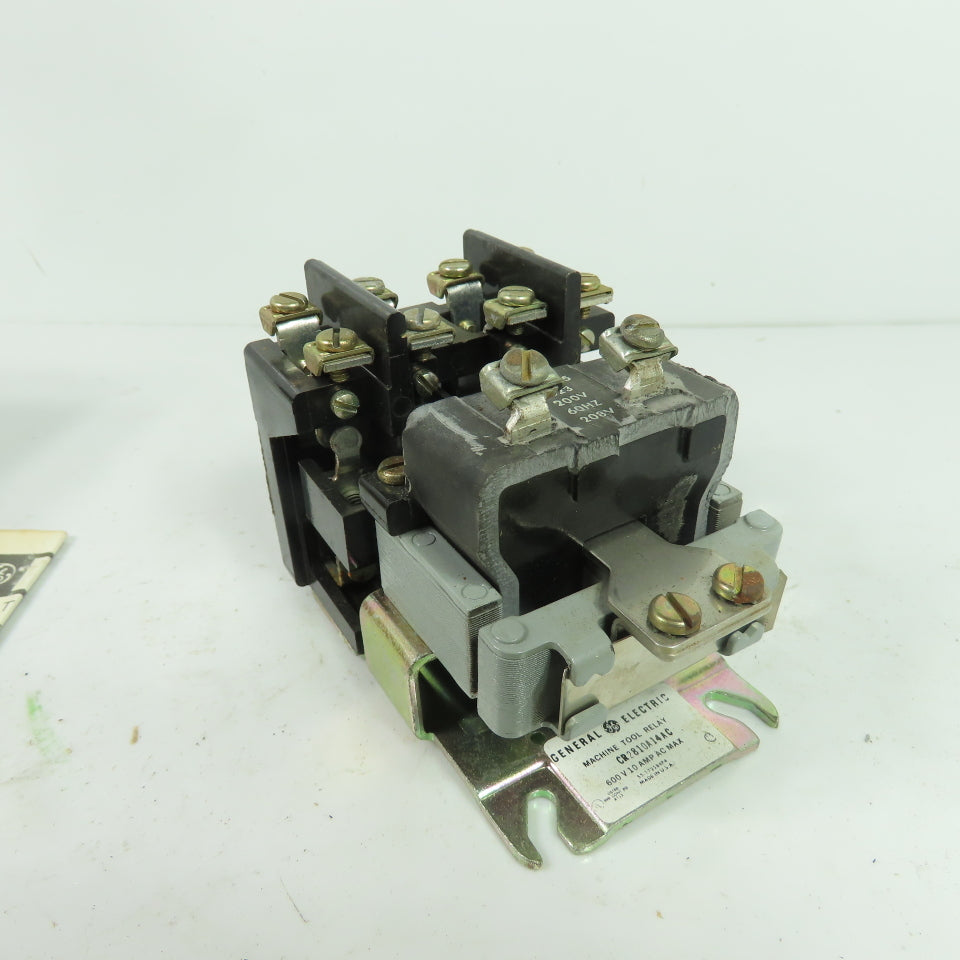 General Electric CR2810A14AC Machine Tool Relay 10A 600V 208V Coil NEW