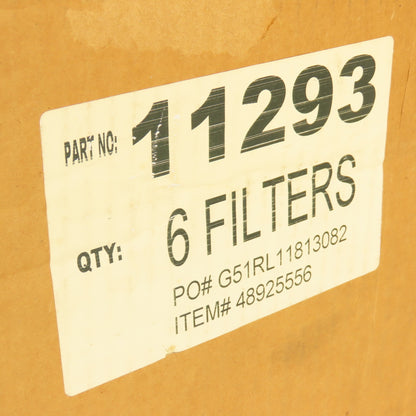 11293 Industrial Intake Panel Filters 24x24x2 15 Micron Box of 6