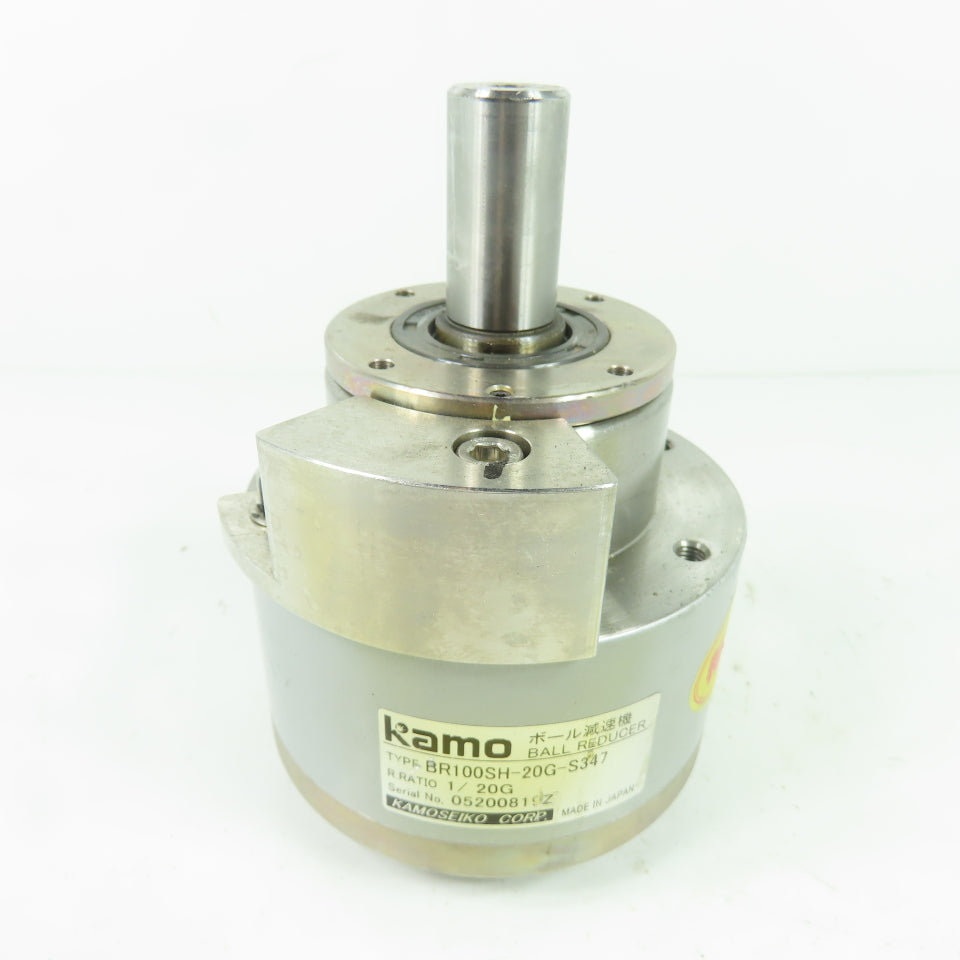 Kamo Seiko Corp BR100SH-20G-S347 Ball Reducer 14mm Input Shaft 20mm Output