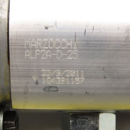 Marzocchi ALP2A-D-25 Hydraulic Gear Pump W/ C-Face Bell Housing