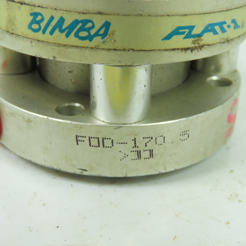 Bimba FOD-170.5 Pneumatic Air Cylinder 3/8" Stroke 1-1/2" Bore