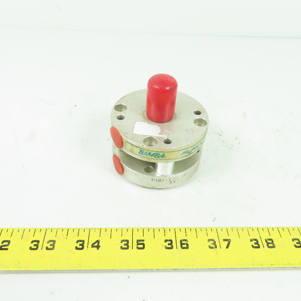 Bimba FOD-170.5 Pneumatic Air Cylinder 3/8" Stroke 1-1/2" Bore