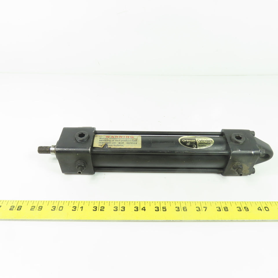 Ortman 1A D Double Acting Pneumatic Air Cylinder 1.5" Bore 6" Stroke