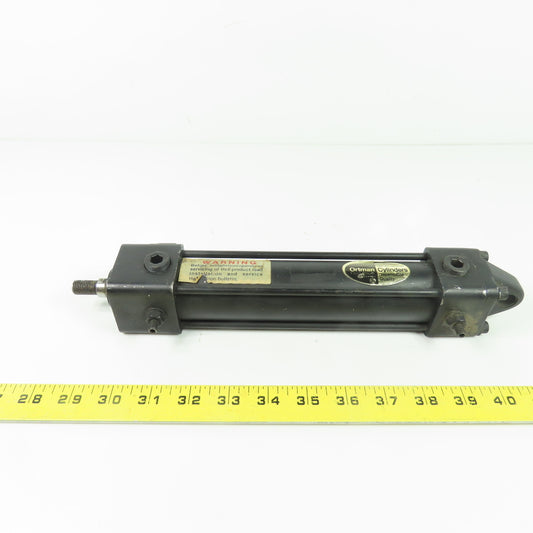Ortman 1A D Double Acting Pneumatic Air Cylinder 1.5" Bore 6" Stroke