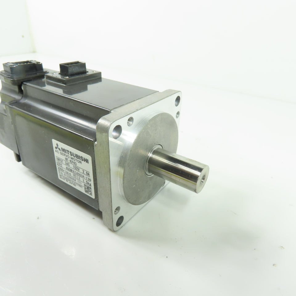 Mitsubishi HF-KP43 AC Servo Motor 400W 102V 3000RPM IP65 2.9A