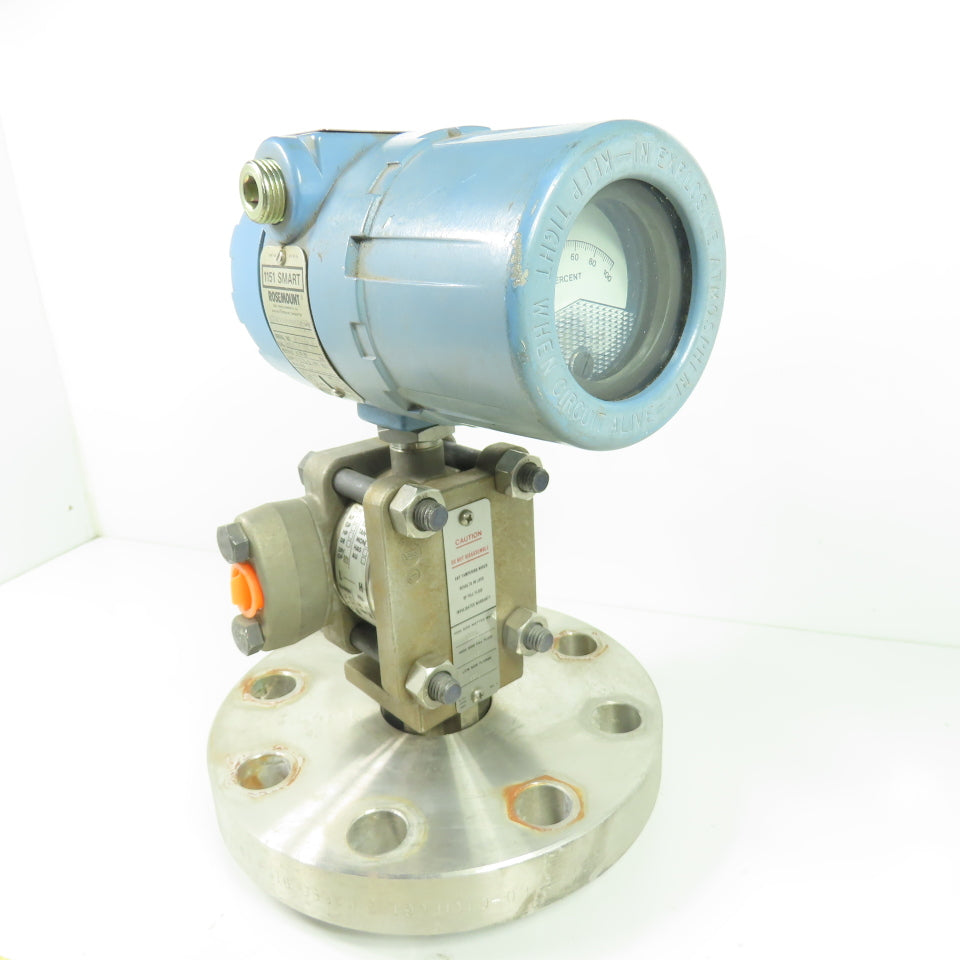 Rosemount 1151LT5SA0H2AFL4M1P2 Smart Alphaline Pressure Transmitter 0-750 IN H2O