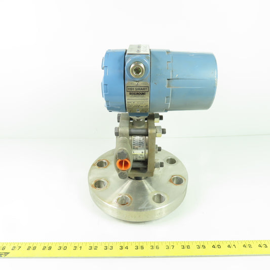 Rosemount 1151LT5SA0H2AFL4M1P2 Smart Alphaline Pressure Transmitter 0-750 IN H2O