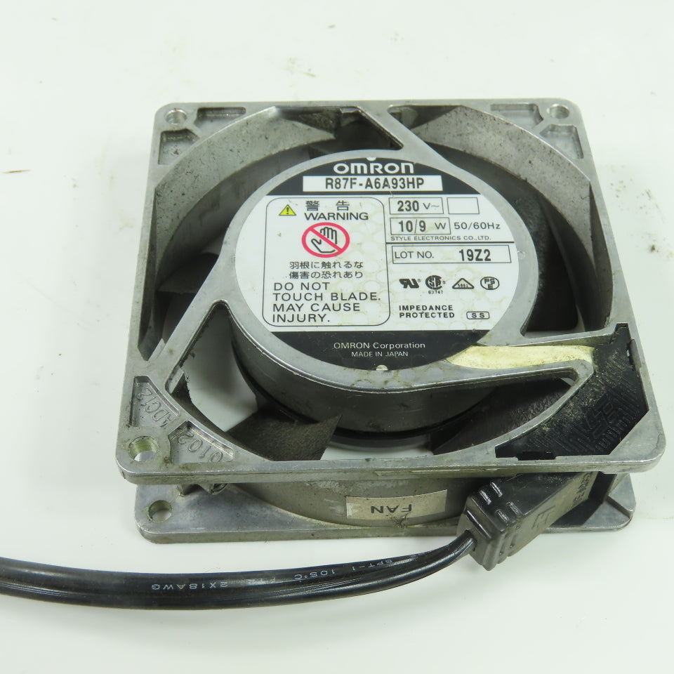 Omron R87F-A6A93HP Axial Cooling Fan 230V 10/9W 50/60Hz