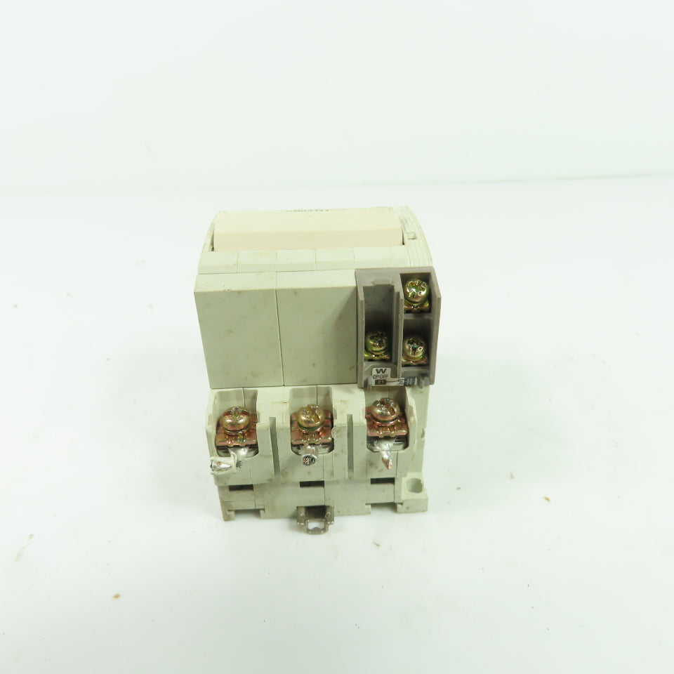 Fuji Electric CP33T-M002 CP33TM/2W 3-Pole Circuit Protector 2A 240VAC