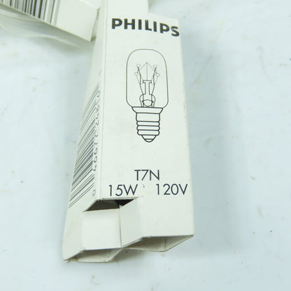 Philips T7N Appliance Exit Light Bulb 15W 120V Intermediate Base T7 Lot of 22