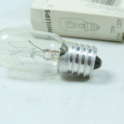 Philips T7N Appliance Exit Light Bulb 15W 120V Intermediate Base T7 Lot of 22