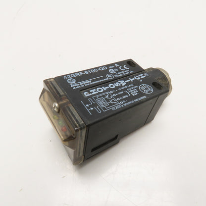 Allen Bradley 42GRF-9100-QD Fiber Optic Photoelectric Sensor Switch 10-40VDC