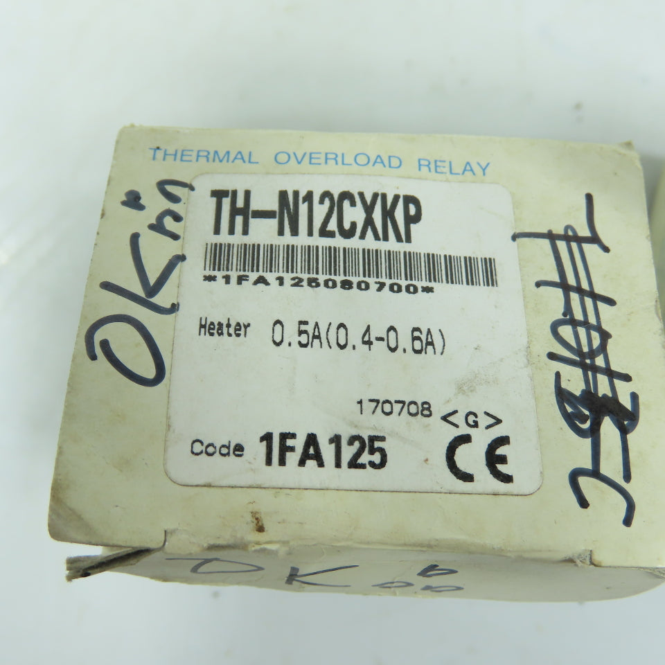 Mitsubishi TH-N12CXKP Thermal Overload Relays TH-N12 Series Lot Of 2
