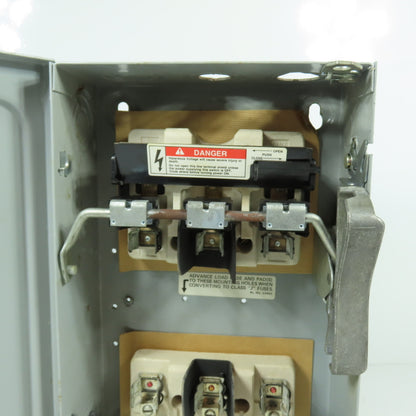 Siemens F351 30A 3-Pole Fusible Safety Disconnect Switch 600V