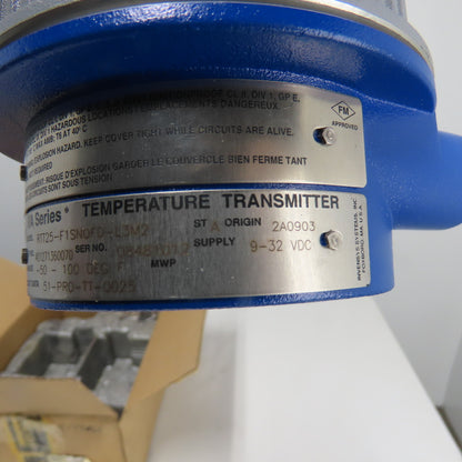 Foxboro RTT25-F1SNQFD-L3M2 I/A Series Temperature Transmitters -50 to 100F Lot/2