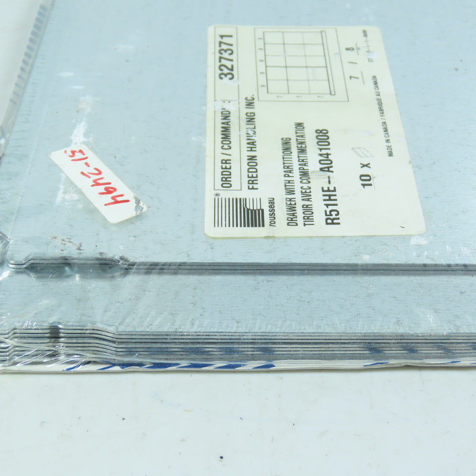 Rousseau R51HE-A041008 Pack of 10 Drawer Partitions for R51HE Series Drawers