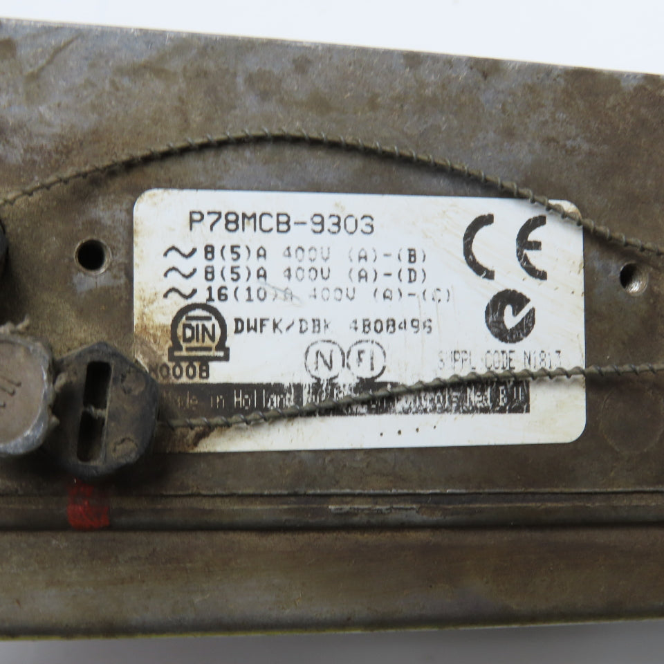 Johnson Controls P78MCB-9303 Pressure Control Switch 1-400PSI 6-30Bar