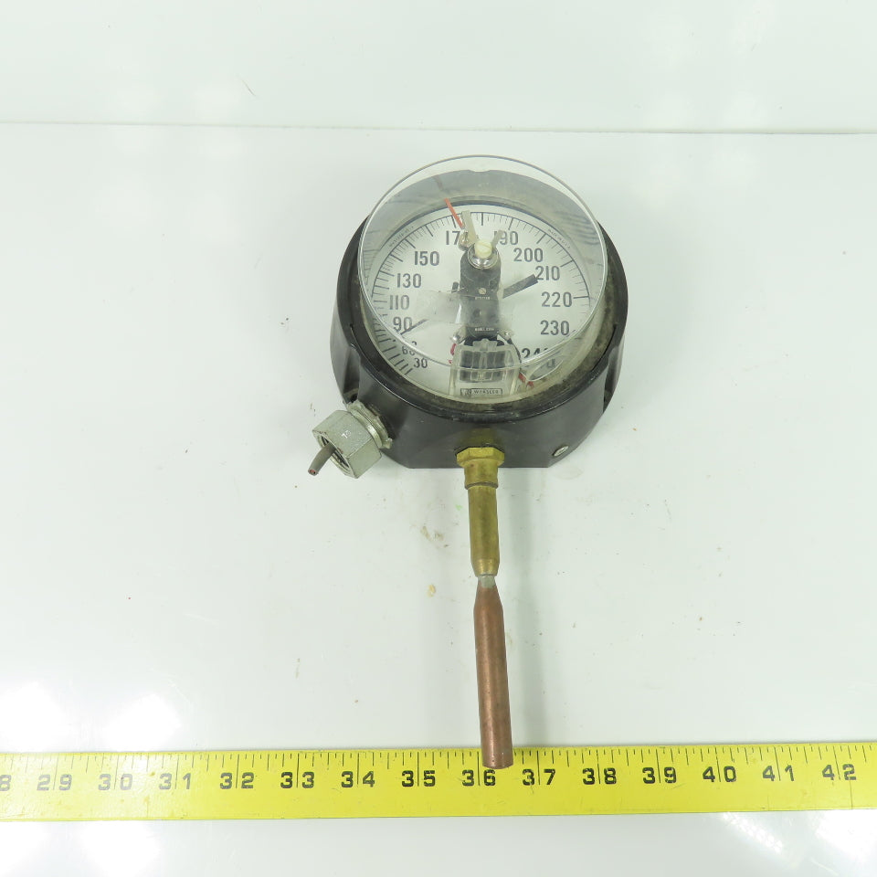 Weksler Instruments MV2-258-45-3 Dial Thermometer Temperature Guage 30-240 °F