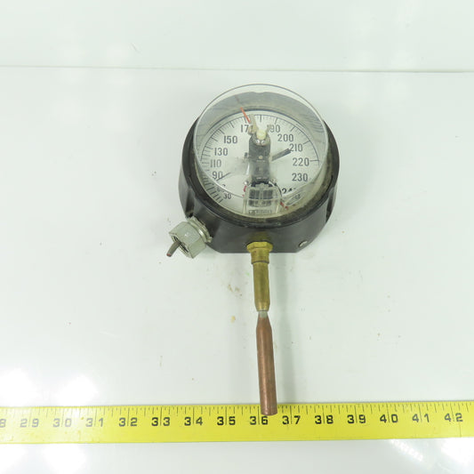 Weksler Instruments MV2-258-45-3 Dial Thermometer Temperature Guage 30-240 °F